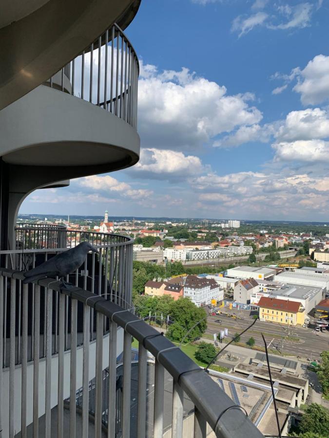 Appartment Im Hotelturm Augsburg Exterior photo